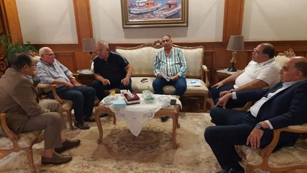 تفاصيل جلسة محافظ بورسعيد مع كامل أبو علي