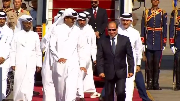 قمة مصرية قطرية بالقاهرة بين الرئيس السيسي والأمير تميم