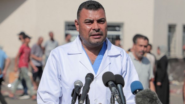 الدكتور أشرف القدرة ـ متحدث الصحة الفلسطينية