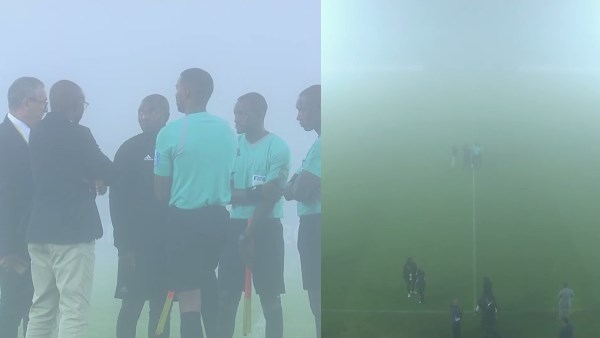  الضباب يمنع استكمال مباراة إثيوبيا وسيراليون