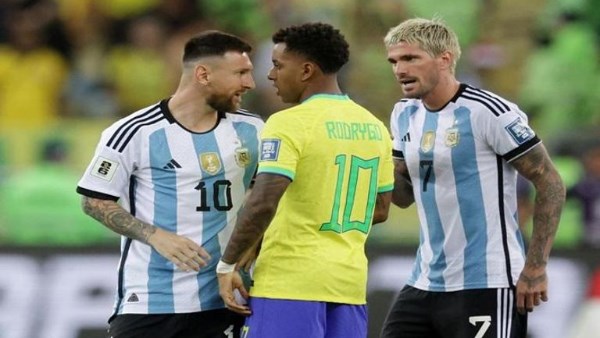 مباراة الأرجنتين والبرازيل 