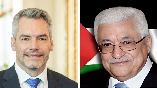 الرئيس الفلسطيني ـ مستشار النمسا