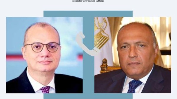 وزير الخارجية المصري ـ وزير الخارجية الألباني