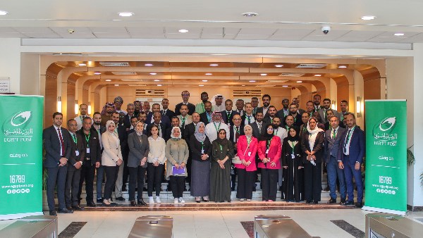 جانب من المشاركين بالورشة الثانية للمشروع الإقليمي العربي لبناء قدرات المؤسسات البريدية