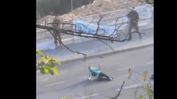 لحظة قتل المواطن الإسرائيلي بالخطأ