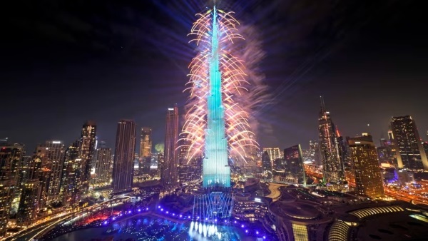 احتفالات رأس السنة في دبي 2024