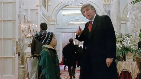 ترامب من فيلم Home Alone