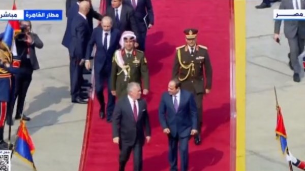  الرئيس السيسى يستقبل العاهل الأردنى 