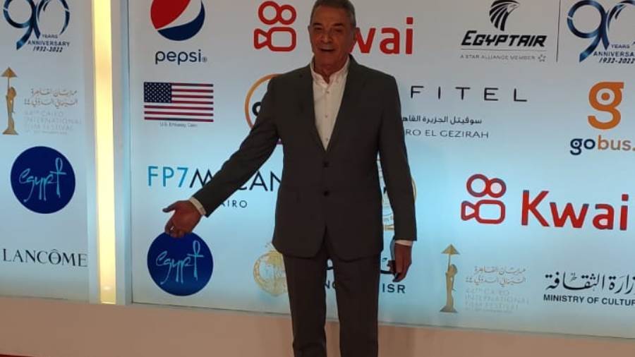 محمود حميدة من مهرجان القاهرة السينمائي