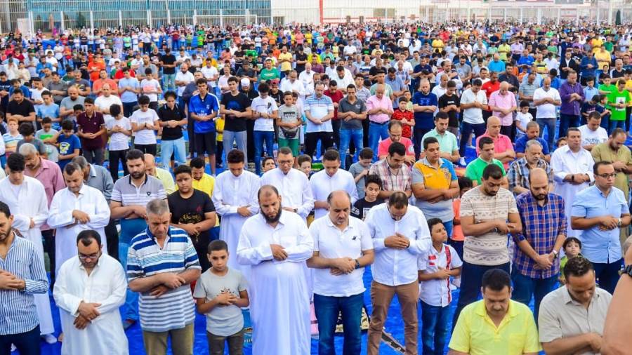 صلاة عيد الفطر - صورة أرشيفية