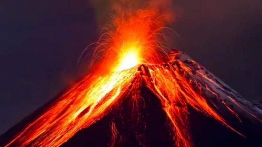 ثوران بركان ميرابي