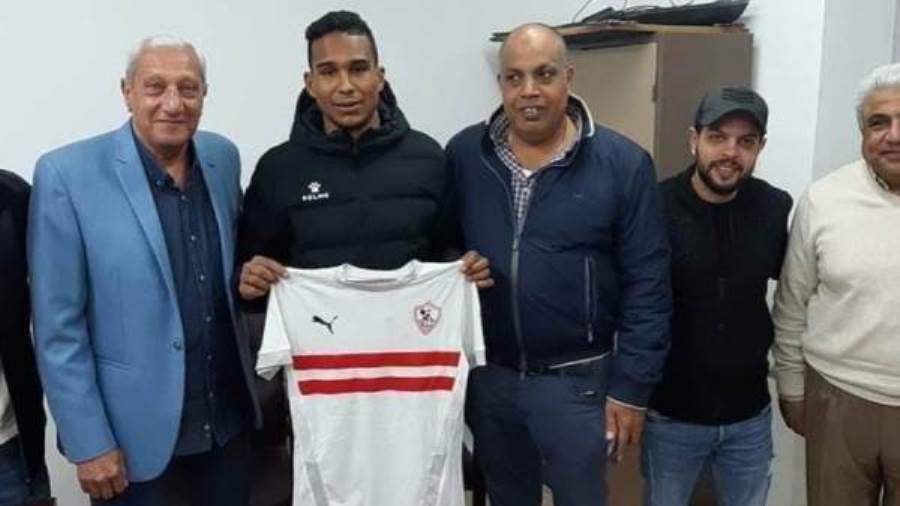 توقيع سيف الدين الجزير لنادي الزمالك