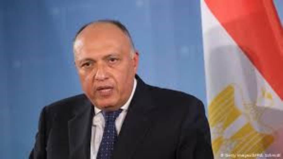 سامح شكري يؤكد على موقف مصر في تحقيق تقدم بمسألة نزع السلاح 