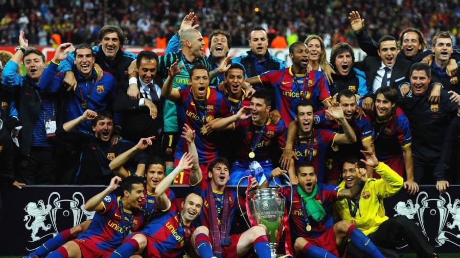 فريق برشلونة عام 2011