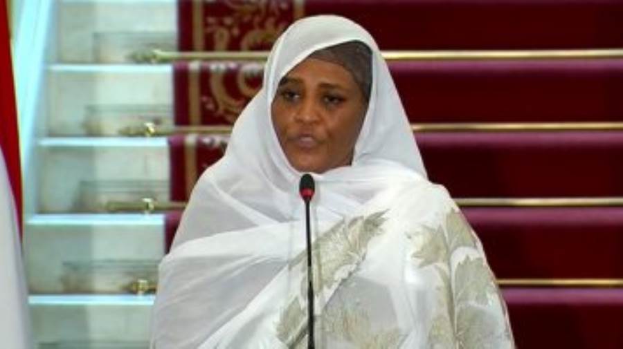 وزيرة الخارجية السودانية مريم الصادق المهدى