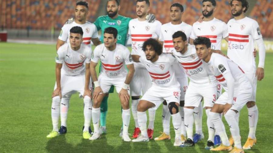 لاعبو فريق الزمالك