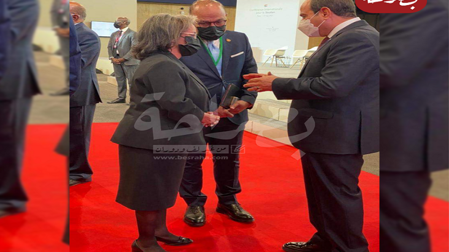 الرئيس السيسي يلتقى بعدد من الزعماء الأفارقة