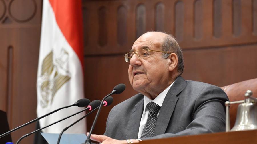 المستشار عبدالوهاب عبدالرازق رئيس مجلس الشيوخ