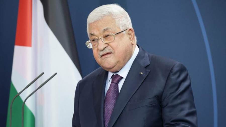 الرئيس الفلسطيني محمود عباس أو مازن