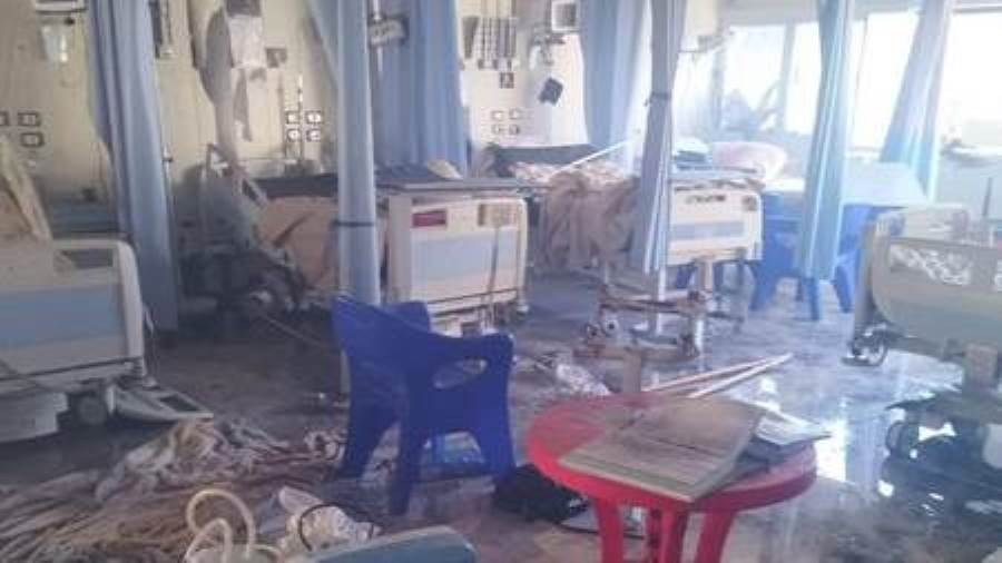 حريق الرعاية المركزة بمستشفى سيدي سليم