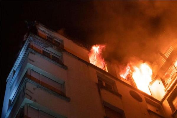 نشوب حريق بشقة سكنية بالسيدة زينب 