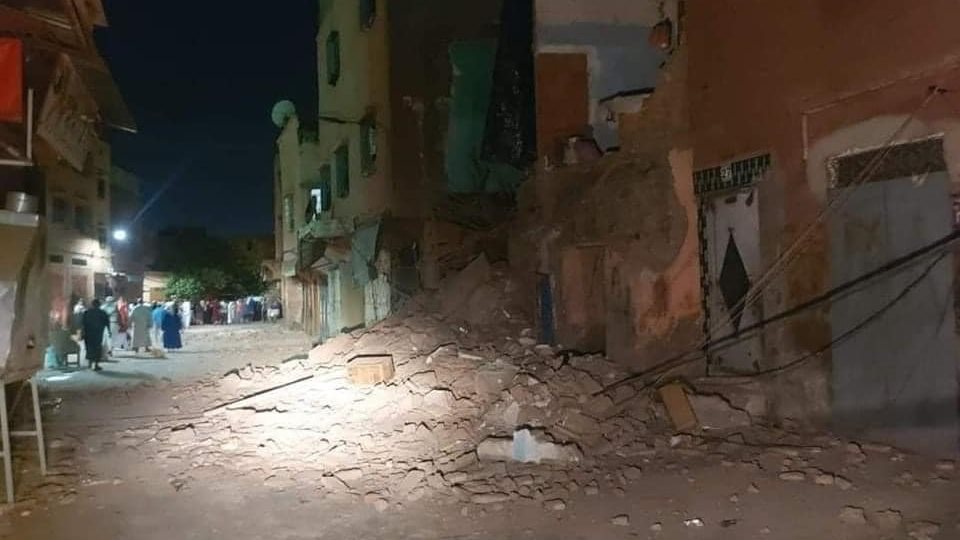 زلزال المغرب اليوم 