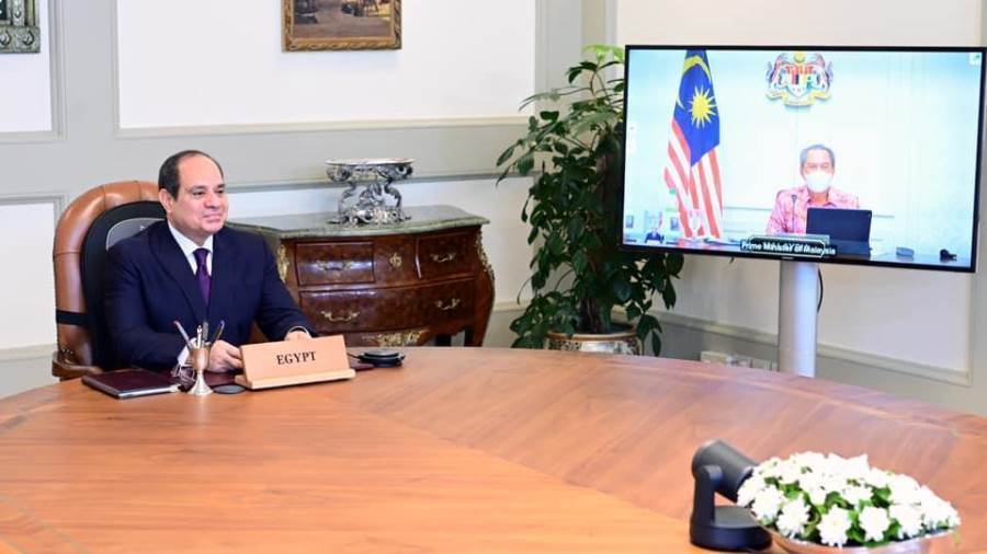 تباحث الرئيس السيسي ورئيس وزراء ماليزيا