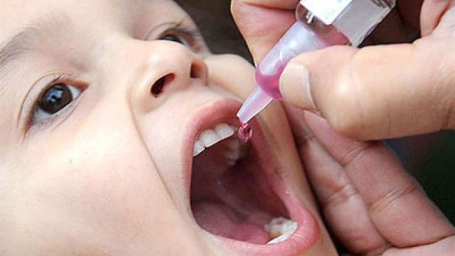 التطعيم ضج شلل الأطفال