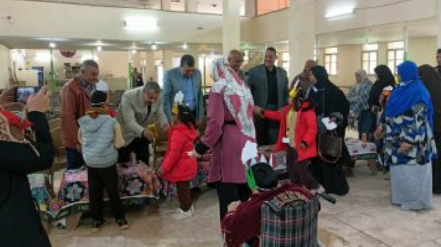 احتفالية لطلاب الدمج من ذوى الاحتياجات الخاصة بأسوان