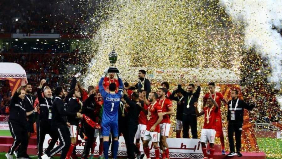 الأهلي يصرف 130 ألف جنيه لكل لاعب مكافأة الفوز بالسوبر الأفر