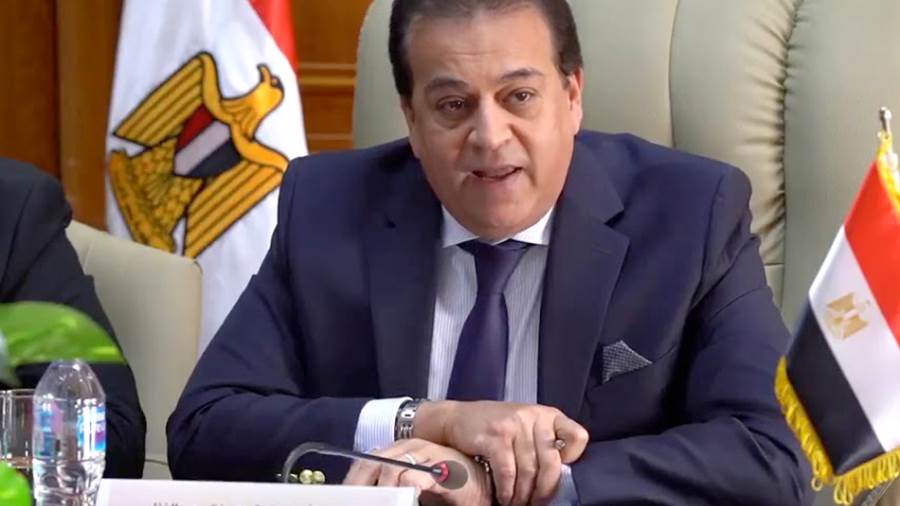 وزير التعليم العالي خالد عبد الغفار