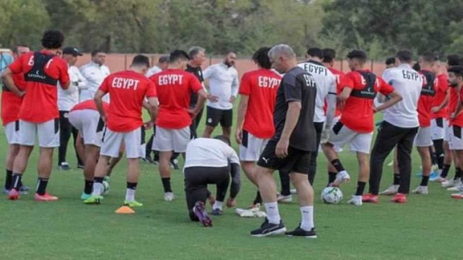 تدريب منتخب مصر بالكاميرون