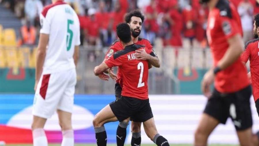 فوز منتخب مصر على المغرب