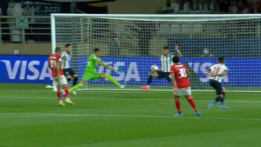 هدف الأهلي في مرمى مونتيري