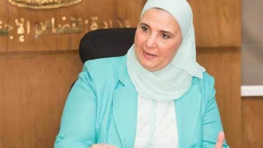 الدكتورة نيفين القباج وزيرةالتضامن الاجتماعي