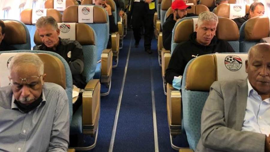 بعثة منتخب مصر تصل مطار القاهرة