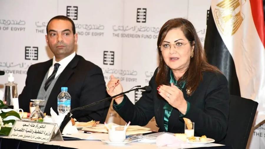 الدكتورة هالة السعيد وزيرة التخطيط ورئيس الصندوق السيادي - ص