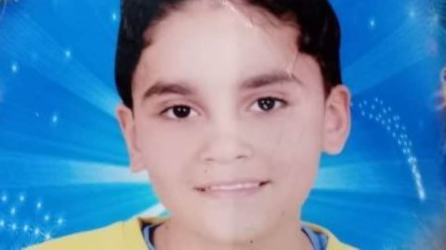 العثور على طفل عمره 12 عاما