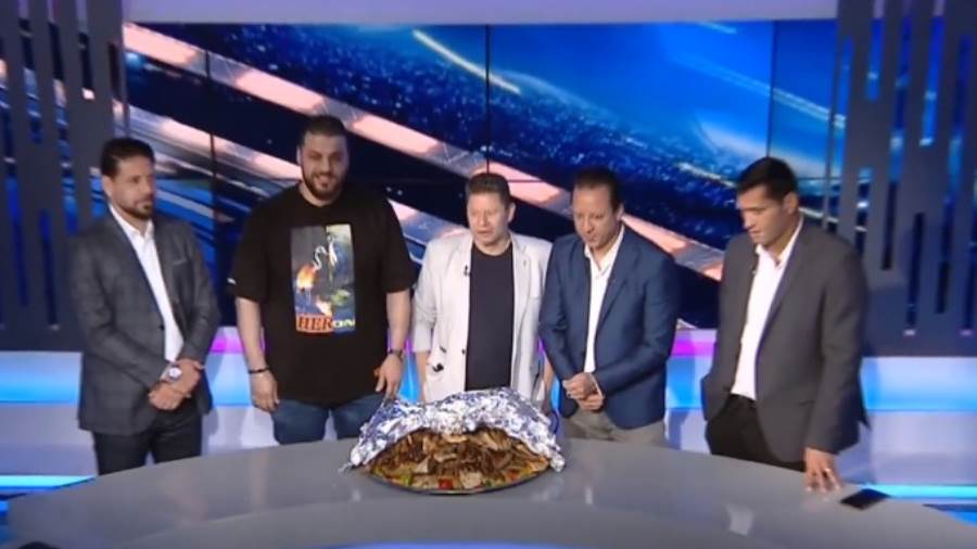 رضا عبد العال والخروف