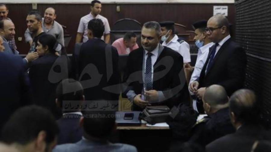 الجلسة الأولى لمحاكمة المتهمين بقتل الإعلامية شيماء جمال