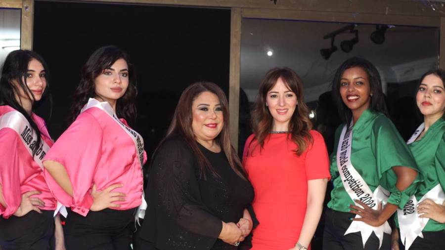 سناء يوسف يشاركان في لجنة تحكيم ملكة جمال العرب