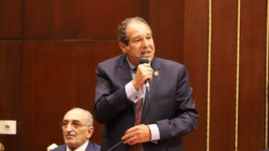 النائب حسام الخولي ممثل الأغلبية بمجلس الشيوخ