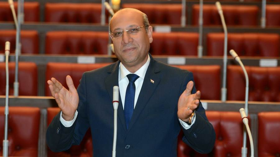 النائب عمرو عكاسة عضو مجلس الشيوخ