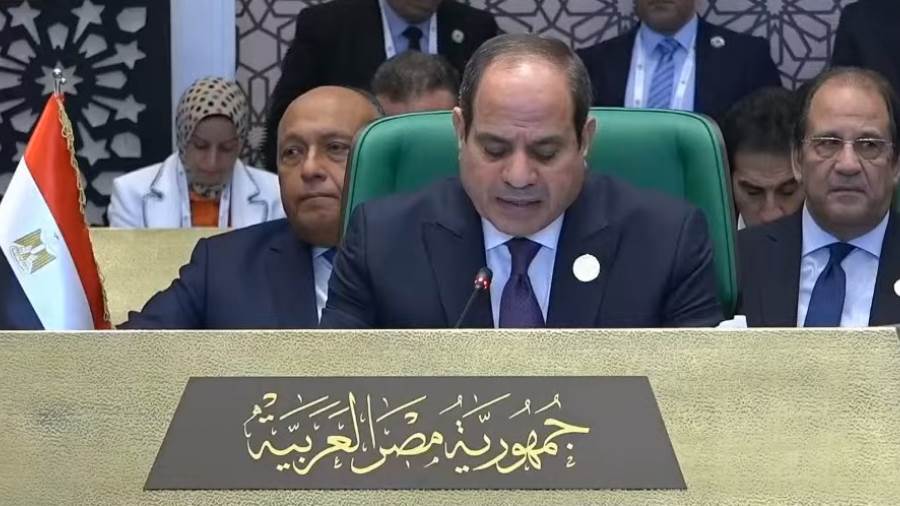 الرئيس عبد الفتاح السيسى فى القمة العربية