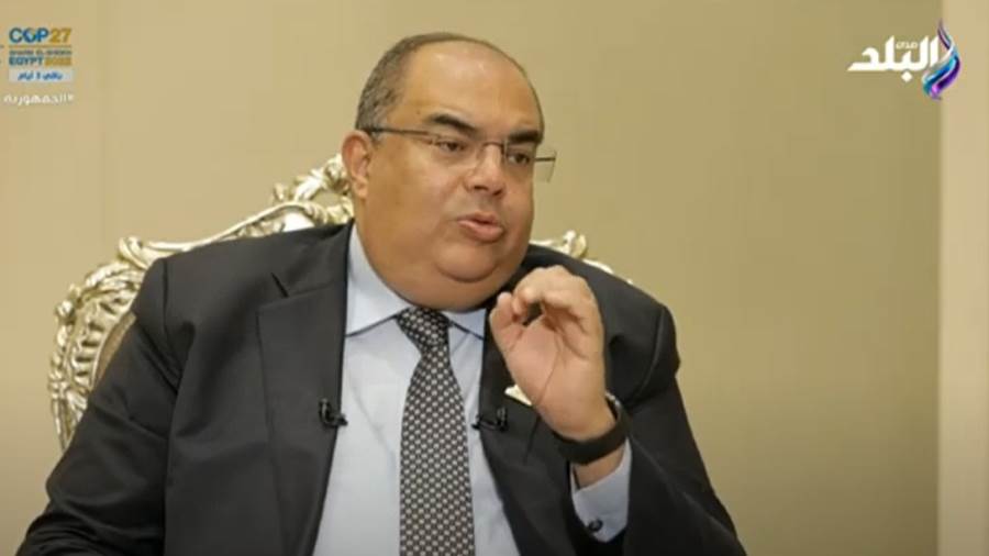 الدكتور محمود محيي الدين رائد المناخ للرئاسة المصرية لمؤتمر 