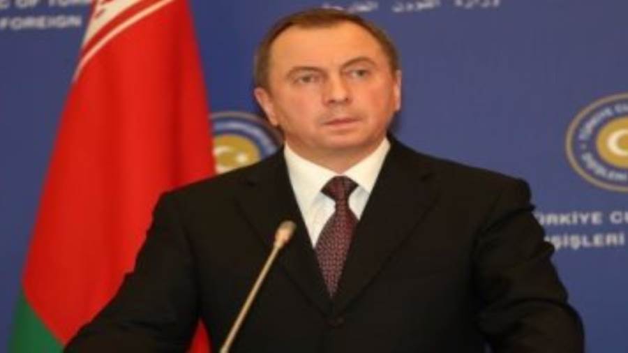 وزير خارجية بيلاروسيا فلاديمير ماكي