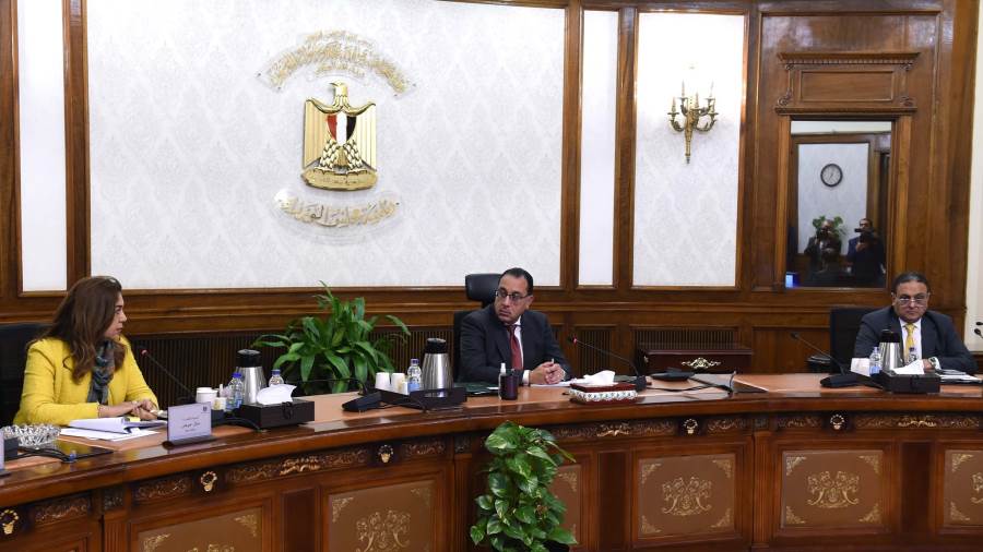 اجتماع رئيس الوزراء بمحافظة دمياط