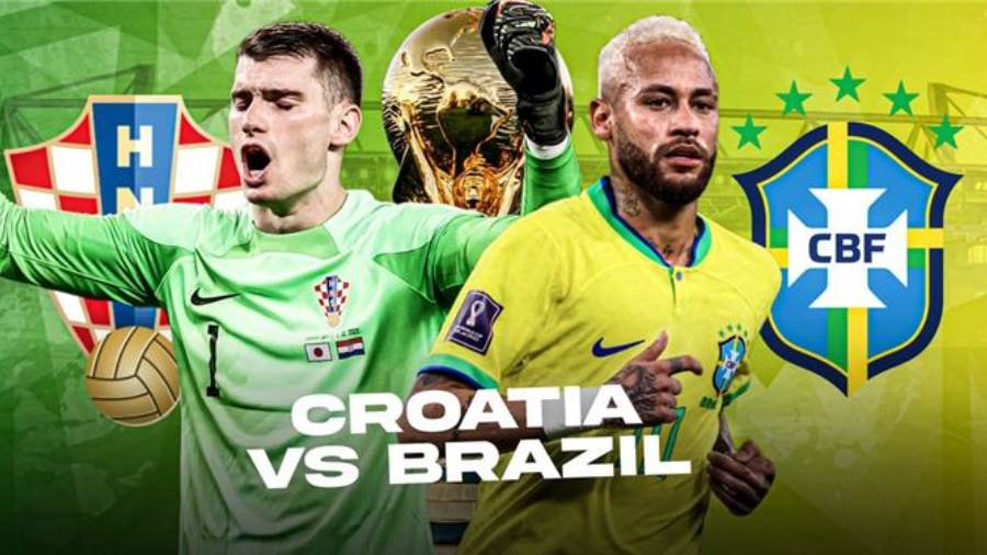 موعد مباراة البرازيل وكرواتيا