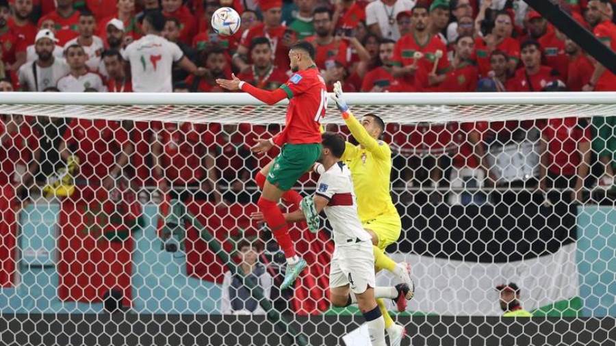 هدف فوز المغرب على البرتغال