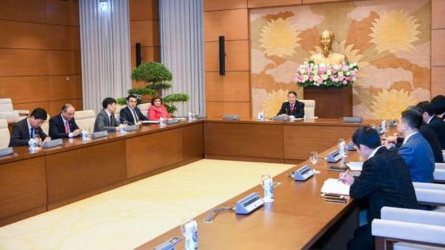 اجتماع البرلمان الفيتنامي